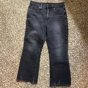 Gap jeans frayed hem.